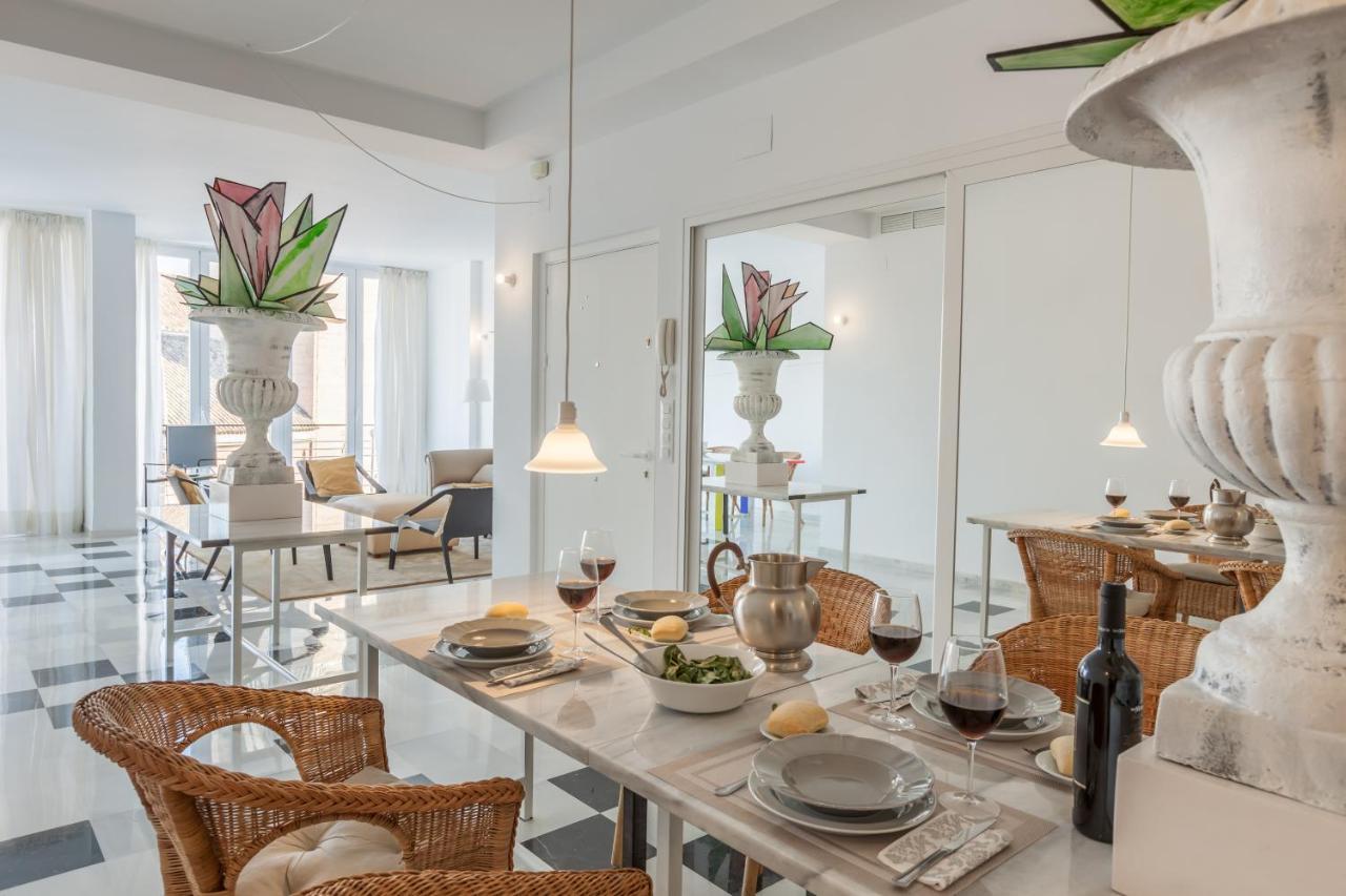 Apartamento Deluxe Calle Imagen Sevilla Exteriör bild